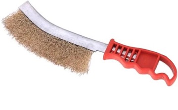 ПРОВОЛОЧНАЯ ЩЕТКА TOYA, СТАЛЬ, ОЦИНКОВАННЫЙ ПЛАСТИК