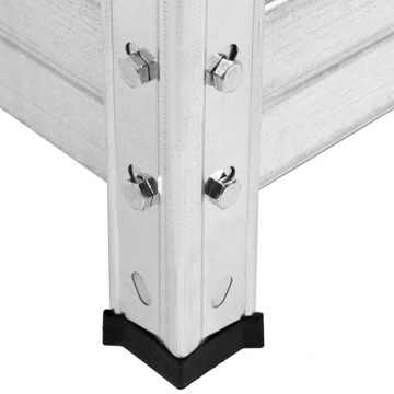 МЕТАЛЛИЧЕСКАЯ ПОЛКА ДЛЯ ХРАНЕНИЯ МАСТЕРСКАЯ И ГАРАЖНАЯ ПОЛКА С ПОЛКАМИ МДФ 205х120х45см