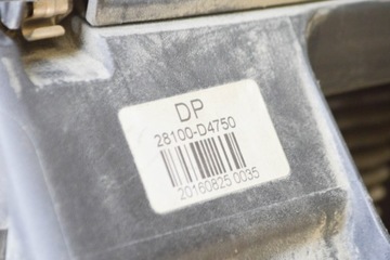 KIA OPTIMA JF SPORTSWAGON FILTR VZDUCHU BOX 28100-D4750 1.7 DIESEL 104KW