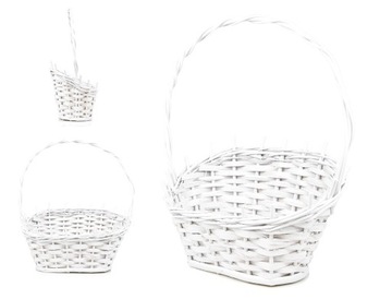 Kosz upominkowy Kosz prezentowy ŚLUB 39cm PREZENT
