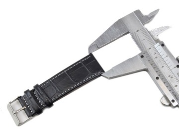 PASEK DO ZEGARKA SKÓRZANY GŁADKI 18mm PUDROWY RÓŻ