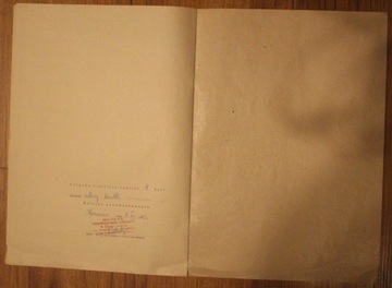 РЕГИСТРАЦИОННАЯ КНИГА дома в Коморовице, Прушковский район, 1957 г.