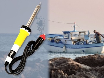 ПАЯЛЬНИК СОПРОТИВЛЕНИЯ COB 40 Вт 12 В АВТОМОБИЛЬНАЯ РАЗЪЕМКА