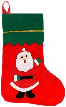 SKARPETA NA PREZENTY ŚWIĄTECZNA NA KOMINEK SKARPETY ŚW. MIKOŁAJA MIX V1