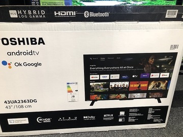 Телевизор TOSHIBA 43UA2363DG UHD с ОС Android