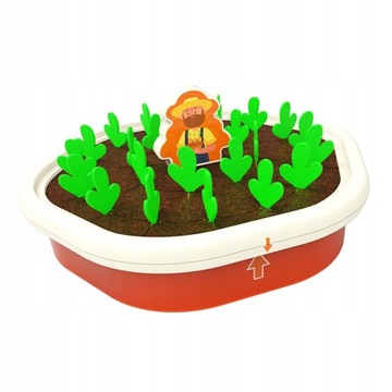 Montessori Carrots Harvest Zabawka Nauka