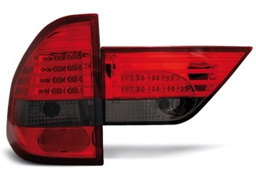 SVĚTLA DIODOVÉ BMW X3 E83 04-06 RED SMOKE LED