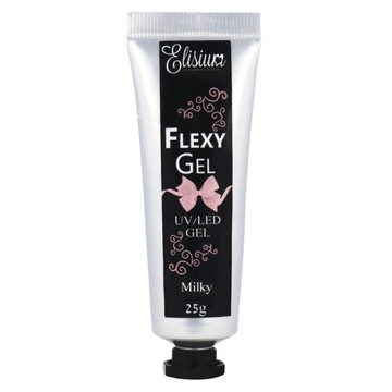 ELISIUM FLEXY GEL ŻEL DO PAZNOKCI UV LED MILKY