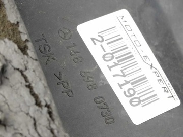 MERCEDES A TŘÍDA W168 PODBĚH KOMPLETNÍ LEVÝ PŘEDNÍ A1686900130