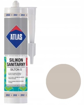 ATLAS SILIKON SILTON S 280ml - 202 POPIELATY