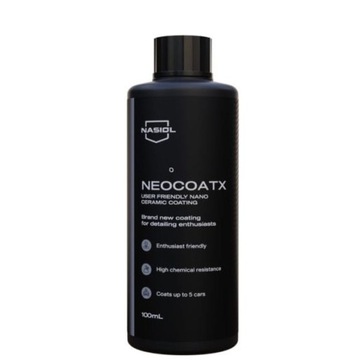 Nasiol NeoCoat X środek do pielęgnacji lakieru auta powłoka ceramiczna