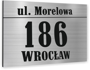 АЛЮМИНИЕВАЯ АДРЕСНАЯ табличка НОМЕР ДОМА Табличка