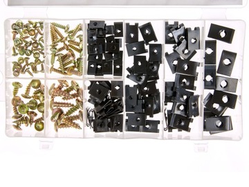 Винты, шайбы корпуса, комплект 170 шт.