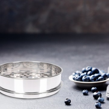 Sito do sortowania jagód Perłowa metalowa gleba