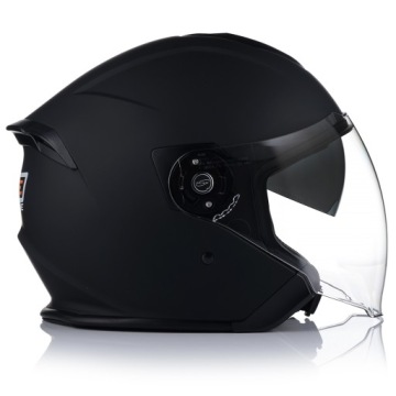 ОТКРЫТЫЙ МОТОЦИКЛЬНЫЙ ШЛЕМ ORIGINE PALIO, МАТОВЫЙ ЧЕРНЫЙ, СКУТЕР CHOPER + BLENDA