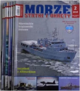 Morze Statki i Okręty nr 2-12 z 2010 roku