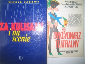 Teatr Za kulisami i na scenie W.Sadowy DYKCJONARZ