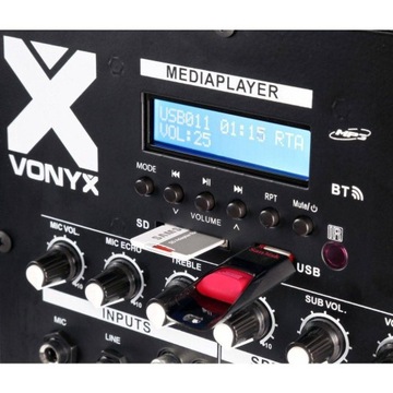 Активная аудиосистема 2.1 MP3 USB BT мощностью 1000 Вт
