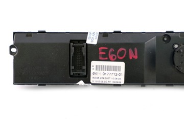 BMW E60 LCI E61 PANEL KLIMA KLIMATIZACE 9177712