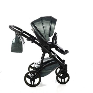 Комплект колёс для коляски JUNAMA DIAMOND, гель, МЕДЬ (розовое золото), упаковка бриллиантов