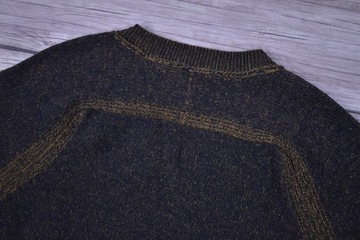 HUGO BOSS Sweter Męski V Neck Virgin Wool / M