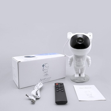 Космонавт Астронавт Звездный проектор Светодиодный лазерный проектор + пульт дистанционного управления