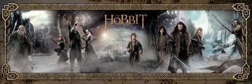 The Hobbit Pustkowie Smauga - plakat 158x53 cm