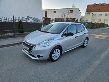 Peugeot 208 I Hatchback 3d 1.0 VTI 68KM 2014 Peugeot 208 Opłacony Zdrowy Zadbany po Serwisie