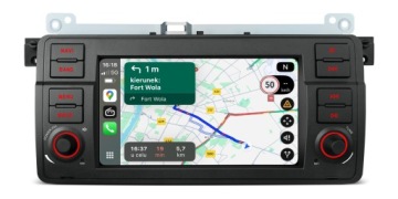 Rádio Navigace Bmw E46 Android Carplay Dsp 8/128