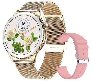 Smartwatch Damski Rubicon RNCF02-2 Złoto-Złoty + R