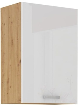 GÓRNA WISZĄCA SZAFKA KUCHENNA ARTISAN BIAŁY 45X90