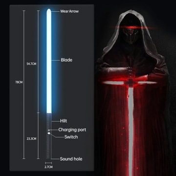 Yghhu5566 258 металлический световой меч