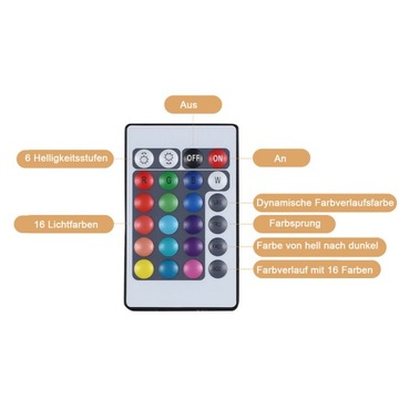 Lampka Stołowa LED Lampa Biurkowa Bezprzewodowa Ściemnialna Z pilotem