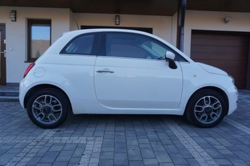 Fiat 500 II Seria 4 1.2 69KM 2017 FIAT 500 LOUNGE 1,2 DACH PANORAMICZNY AUTOMATYCZNA KLIMATYZACJA 2 PARY KÓŁ, zdjęcie 3