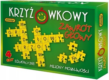 Gra edukacyjna Krzyżówkowy zawrót głowy