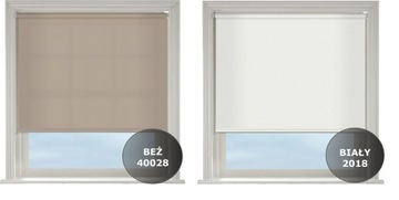 ГЛАДКИЕ КЛАССИЧЕСКИЕ ПРЯМЫЕ РУЛЕНЫЕ ШТОРЫ 75Х220