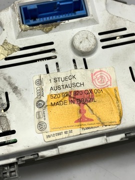 PŘÍSTROJOVÁ DESKA BUDÍK VAG VW FOX 5Z0920820QX