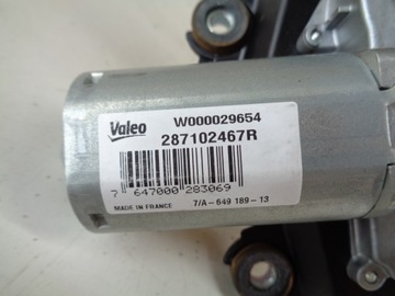 DACIA DOKKER MOTOREK MECHANIZMUS STĚRAČE 287102467R