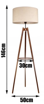 ТОРШЕР-ШТАТИВ СО СТОЛОМ В БОХО