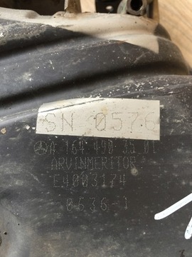 ГЛУШИТЕЛЬ ВЫХЛОПНОЙ ГЛУШИТЕЛЬ MERCEDES ML GL W164 ЛЕВЫЙ