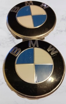 BMW КРЫШКИ КОЛПАКИ ЗНАЧКИ ДЛЯ ЛЕГКОСПЛАВНЫХ ДИСКОВ 68 мм/64 мм