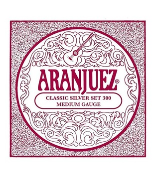Struny do gitary klasycznej ARANJUEZ A300 SILVER CLASSIC