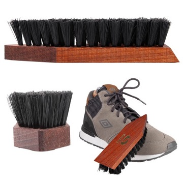SZCZOTKA DO BUTÓW SKÓRZANYCH TREKKINGOWYCH DO CZYSZCZENIA MOCNYCH ZABRUDZEŃ