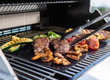 Zestaw do grilla akcesoria przybory do grillowania BBQ 5W1 + 4 MATY