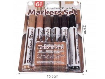 РЕМОНТНЫЙ КОМПЛЕКТ 12в1 ДЛЯ РЕМОНТА МЕБЕЛИ ВОСКОВЫЕ МАРКЕРЫ