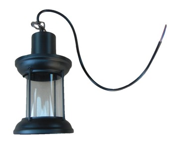 klosz oprawa lampa E27 czarna Retro