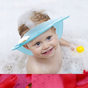 Do mycia włosów daszek Kąpiel dla dzieci kapelusz