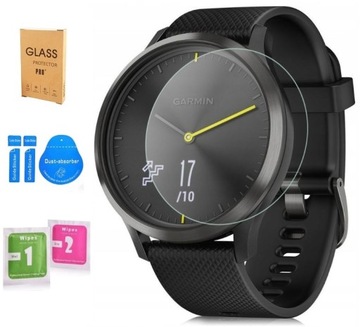 SZKŁO HARTOWANE 9H PRO+ GARMIN VIVOMOVE HR +GRATIS