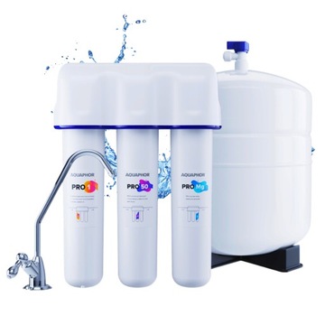 Осмос, фильтр под мойку Аквафор Осмо Про 50 RO