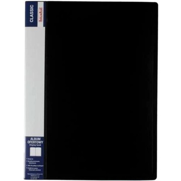 Album ofertowy CLASSIC 10kieszeni czarny BIURFOL A